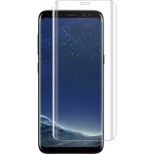 Daisy Home Galaxy S8 Plus ile Uyumlu Pet Full Ekran Koruyucu Renksiz