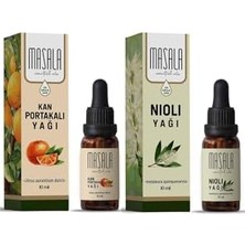 Daisy Home Masala Saf Kan Portakalı Yağı - Niaouli Yağı 10 Ml. x 2 Adet