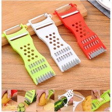 Daisy Home 6 Fonksiyonlu Rende ve Soyacak Seti Jülyen Soyacak Rende Şekilli Meyve Sebze Kesme Doğrama En Robotu