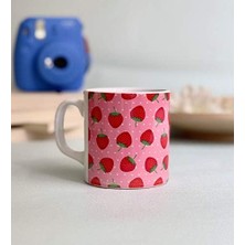 Daisy Home Giftmoda Çilek Tasarımlı Kupa