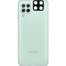 Daisy Home Galaxy A22 4g ile Uyumlu 3D Kamera Lens Koruma Camı Siyah