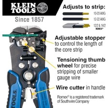 Daisy Home Küçük 11061 Selbstnachstellende Kablo Sıyırıcı/, Mavi/siyah