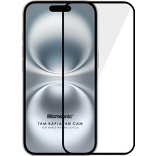 Daisy Home 16 Plus Tam Kaplayan Temperli Cam Ekran Koruyucu Siyah