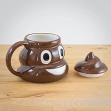Daisy Home Senon Poo Kaka Emoji Kupa Bardak Tasarım Kupa Dekoratif Hediyelik