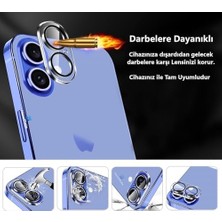Daisy Home 17 Kamera Lens Koruyucu 9h Temperli Cam, Darbeye Dayanıklı, Çizilme Karşıtı 17 ile Uyumlu