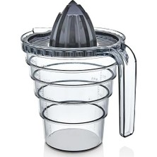 Daisy Home Promosyonca Limon Sıkacağı, Ölçü Kabı ile Birlikte, Şeffaf