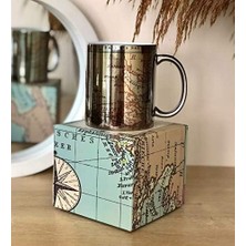 Daisy Home Giftmoda Özel Kutulu Our Adventure Tasarımlı Gümüş Kupa