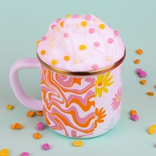 Daisy Home Emaylab Retro Hippi Emaye Kupa