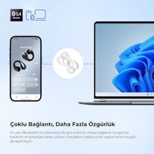 Daisy Home Soundpeats Pearlclip Pro Hi-Res Ldac Enc Ows Kablosuz Bluetooth 6.0 Kulaklık Beyaz