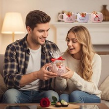 Daisy Home Deconox 3D Sarkan Capybara Figürlü Porselen Kupa - 420 ml Büyük Boy Kaliteli Porselen Bardak - 4 Farklı Modelden Biri (Sürpriz/asorti) - Sevimli Hayvanlı Hediyelik Mug