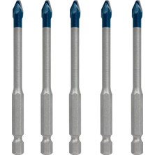 Daisy Home Professional 5 Parça Expert Hex-9 Hardceramic Matkap Ucu Seti (Sert Fayanslar, Ø 6 Mm, Aksesuar Döner Matkap/vidalamalar)