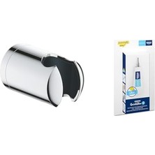 Daisy Home Duş Başlığı Tutucu + Quickglue Banyo Ürünleri Yapıştırıcı Seti