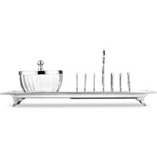 Daisy Home Jumbo Alula Ekmek Servisliği Silver