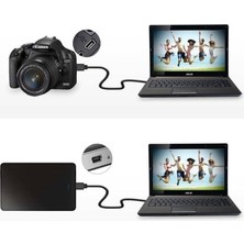 Daisy Home PX-5P05 0.5 Metre 5 Pin USB Kablo, 50CM Mini USB Kablo, USB Am/mini 5pin Kablo