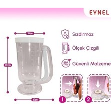 Daisy Home Eynel Pratik Ölçekli Hamur Porsiyonlayıcı Aparat Pankek Krep Kek Dağıtıcı Ölçülü Krema Akıtma Dökme Aleti (Siyah)