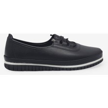 Kanuga Kadın Yazlık Comfort Ayakkabı Siyah CGL2025-10