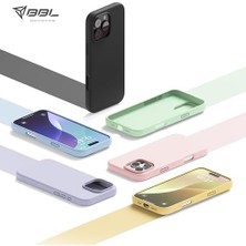 Daisy Home 16 Kılıf Ince Sıvı Silikon 3 Katmanlı Tam Kaplamalı Yumuşak Jel Kauçuk Kılıf Kapak (Lila (16))