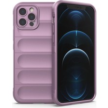 İlk El Grup Apple Iphone 12 Pro Kılıf Optimum Silikon - Mor