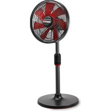 Daisy Home Akülü Vantilatör Ge-Cf 18/320 P Li-Solo Power X- (18 V, Ayaklı Vantilatör, 4 Hız Ayarı, Otomatik Dönme Işlevi, Yüksekliği Ayarlanabilir, Akü ve Şarj Cihazı Dahil Değildir)