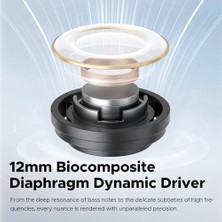 Daisy Home Clear Siyah Bluetooth Kulaklık, Kablosuz Kulak Içi Kulaklık, Bluetooth 5.3, 40 Saat Oynatma Süresi, 12 mm Sürücü ve Enc'li Çift Mikrofon, Net Aramalar, Oyun Modu, Uygulama Kontrolü