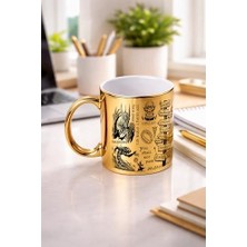 Daisy Home Lotr Yüzüklerin Efendisi Özel Gold Tasarım Kupa Bardak