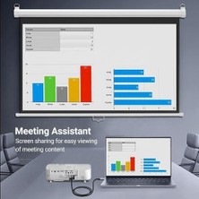 Daisy Home Type-C To Dp Kablo, 8k 60Hz 200CM Yüksek Hızlı, Tip C To Displayport Kablo 2 Metre Uzunluğu USB C Displayport 200CM ZR858