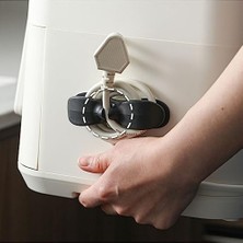 Daisy Home 2li Kablo Tutucu Silikon Kordon Sarıcı Kablo Yönetici Klips