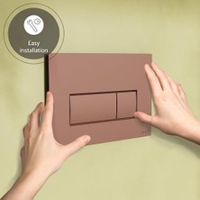 Daisy Home Root Square 740-2340 Kumanda Paneli, Soft Bakır