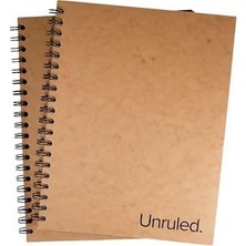 Daisy Home Çizgisiz Karartma Defteri, 20 x 25 Cm: Spiral Ciltli Siyah Kağıt Defter, 55 Sayfa, Geri Dönüştürülmüş ve Sürdürülebilir, Görsel Not Alma Için Renkli Eskiz Defteri, 2'li Set