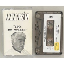 Ada Aziz Nesin Şiirin Tam Zamanıdır Kaset (Kağıt Baskı)