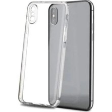 Daisy Home Happy x ve Xs Uyumlu Şeffaf Kılıf, Kamera Korumalı x ve Xs Için Şeffaf Silikon Kılıf, Kamera Koruyuculu