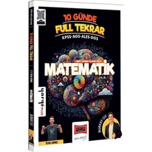 Yargı 2026 Kpss Meb-Ags Ales Dgs Matematik 10 Günde Full Tekrar Çözümlü - Ilyas Güneş, Burkay Işık Yargı Yayınları