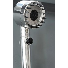 Daisy Home Masajlı Çok Fonksiyonlu Ayarlanabilir Duş Başlığı El Duşu 3 Modlu Ayarlanabilir Duş Başlığı,masajlı 3 Fonksiyonlu El Dus, Handshower (Krom)