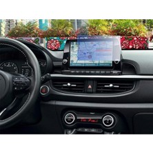 Daisy Home Kia Picanto 8 Inç ile Uyumlu Multimedya Ekran Koruyucu Şeffaf Parlak & Çizilmez