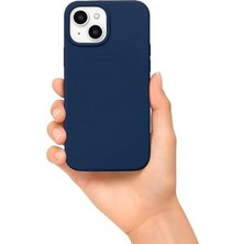 Daisy Home 13/14 ile Uyumlu Kılıf - ile Uyumlu Şarj Özellikli, Lacivert Silikon Kapak - Plas - Darbeye Dayanıklı, Yumuşak Koruma