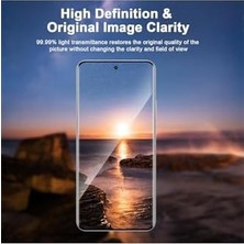 Daisy Home - ile Uyumlu Mi 15 Ultra Ekran Koruyucu Cam Tam Kaplar Oval Kavisli Esnek Polymer Full Glue Hd Glass