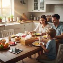 Daisy Home Bambu Peçetelik | Doğal Bambu Ahşap Masaüstü ve Banyo Peçete Kutusu | Şık, Dayanıklı ve Çok Amaçlı Kullanım (230 x 90 Mm)