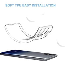 Daisy Home Galaxy M31S Anti-Scratch-Temperli Cam Ekran Koruyucu 2 Adet +Crystal Şeffaf Silikon