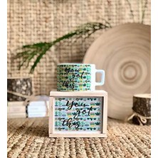 Daisy Home Giftmoda Kaktüs Motto Tasarım Kutulu Kupa