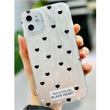 Daisy Home 11 ile Uyumlu Kalp Tasarımlı Renk Geçişli Parlak Silikon Korumalı Kılıf