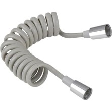 Daisy Home Yaylı Esnek Taharet Musluğu Hortumu 200 cm Pirinç Somon KDH105