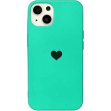 Daisy Home 15 Plus Kalp Süet Içi Kadife Silikon Kılıf