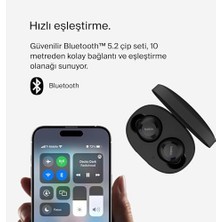 Daisy Home Soundform Bolt, Gerçek Kablosuz Kulaklıklar, Kablosuz Şarj, Ipx5 Ter ve Suya Dayanıklı, Usb-C, 28 Saate Kadar Pil Ömrü,, Galaxy, Piksel ve Daha Fazlası - Siyah
