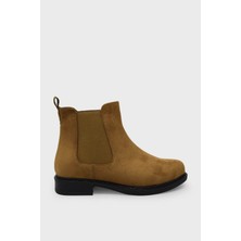 Kanuga Kadın Streçli Günlük Bot Taba Süet SMS1487