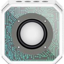 Daisy Home Xo Is Beauty Bluetooth 5.3 Taşınabilir Hoparlör F60 – 3W Güç, 1200MAH Batarya, Tws Özelliği, Fm Radyo, Tf Kart Desteği 8 Saate Kadar Müzik Dinleme | Beyaz