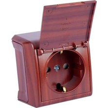 Daisy Home Maun Kapaklı Topraklı Priz Çarpma Karşıtı