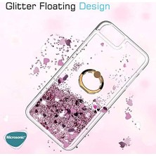 Daisy Home Mi 12T Pro Için Kılıf Glitter Holder Mor [mi 12T Pro ile Uyumlu Kılıf - Mor]