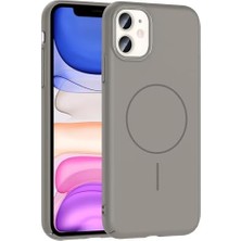 Daisy Home ile Uyumlu 11 Kılıf M-Safe Şarj Özellikli Ruby Sert Kapak Gri