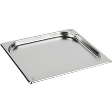 Daisy Home Paslanmaz Çelik Gastronom/gastronorm Küvet Gn 2/3-20 (35,4 x 32,5 x 2 Cm)