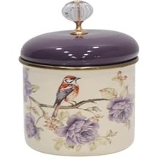 Daisy Home Pr Home Fiorella Emaye Baharatlık Kavanoz Küçük Boy 10 cm